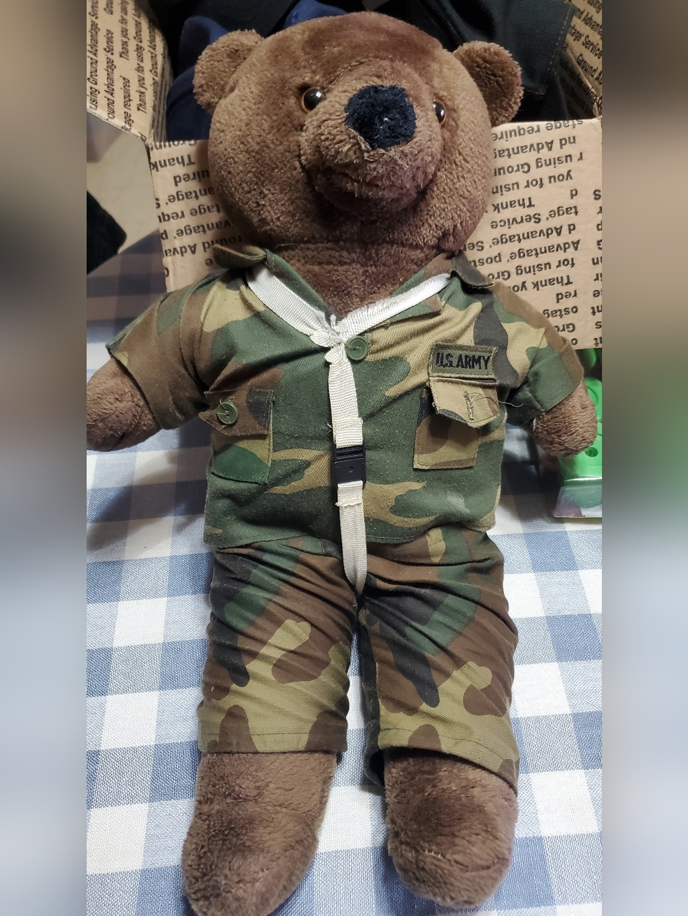 Bear Force Of America 1989 U.S. Army Camouflage Patch Jacket, IRA GREEN INC.